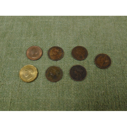 139 - Quantity of Victorian farthings , Heaton 1874, and uncirculated Elizabeth 1956 together with and unc... 