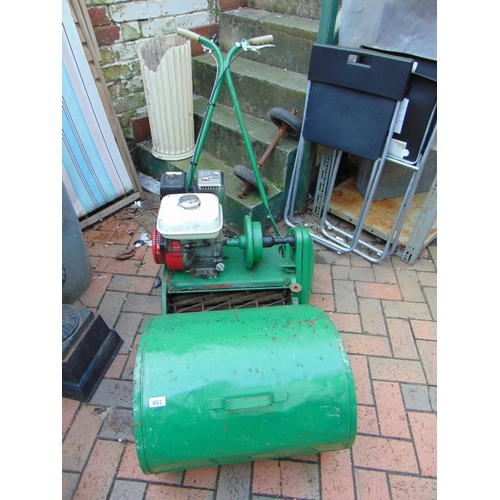 358 - Vintage Ransomes lawnmower.