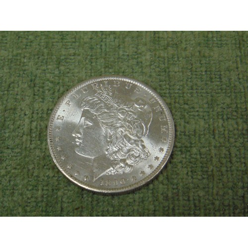 147 - Silver USA Morgan dollar 1890's. Uncirculated.