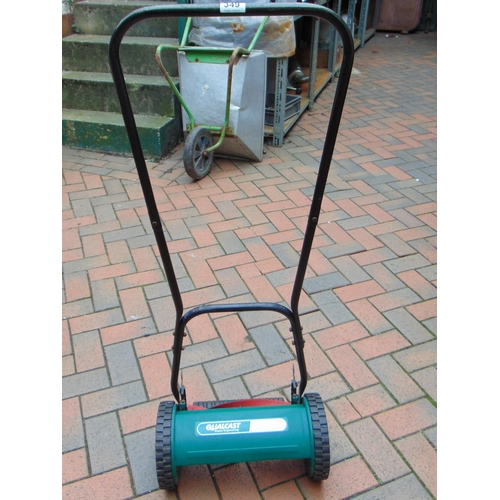 349 - Qualcast manual lawn mower.