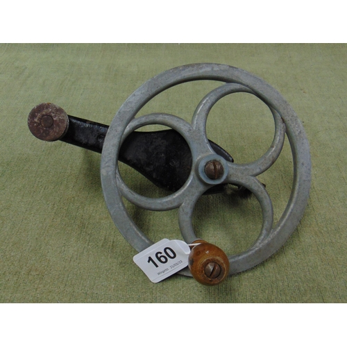 160 - Vintage table clamp wheel.