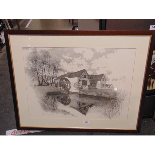 162 - Z.D.Zamojski, framed and glazed limited edition print, Rossett Mill No. 83 signed to mount.16 x 23