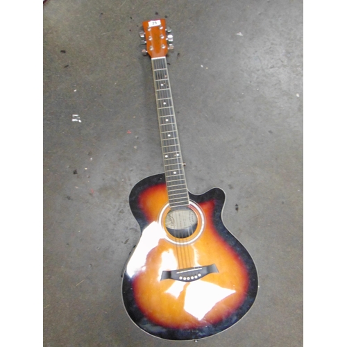 25 - Hudson acoustic guitar.