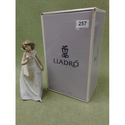 257 - Boxed Lladro figure.