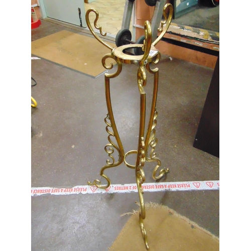 350 - Gilt metal washstand. 31