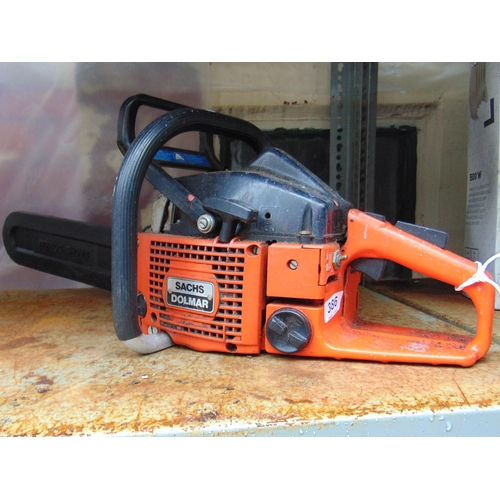 386 - Sachs Dolman petrol chainsaw.