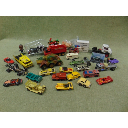 41 - Quantity of unboxed collectable model vehicles.