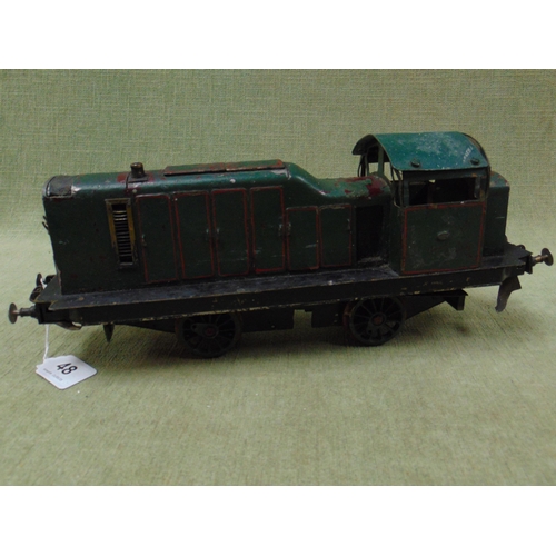 48 - Brush Bachall model train engine.