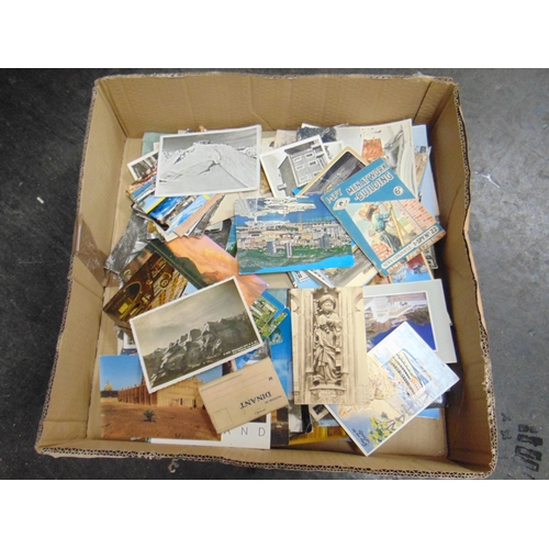 59 - Box of postcards.