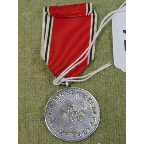 71 - Second World War Nazi occupation of Austria medal.