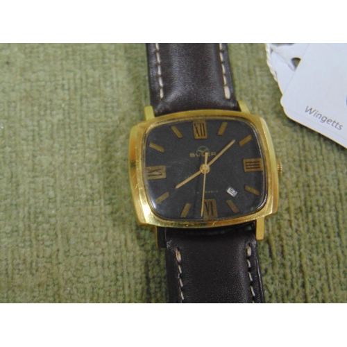 6 - Buler gents wrist watch.