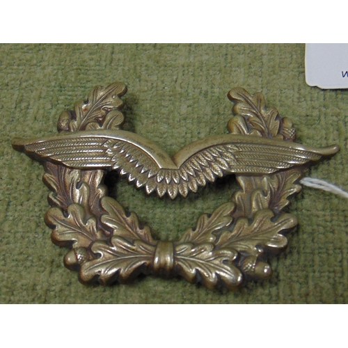 444 - West German Airforce cap badge.