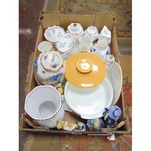 232 - Box of mixed china.