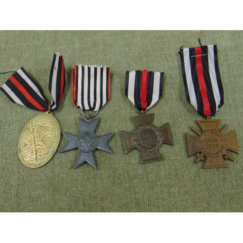 441 - Group of four German medals, each marked 1914 /1918.