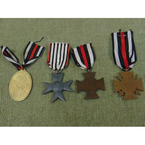 441 - Group of four German medals, each marked 1914 /1918.