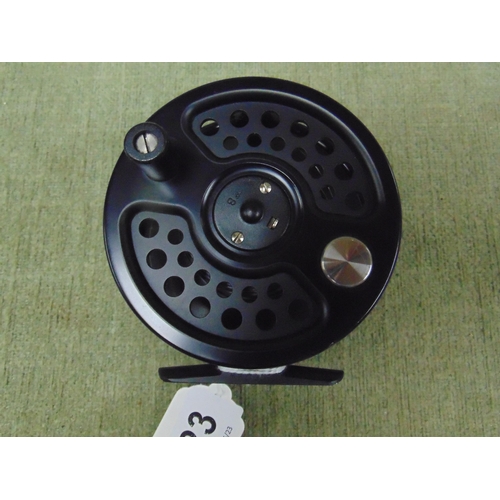 123 - House of Hardy Sovereign 200 #8 fly reel in case.