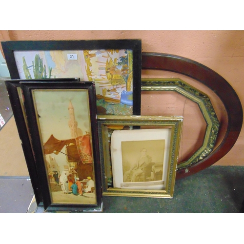 31 - Various pictures/ frames/ etc.