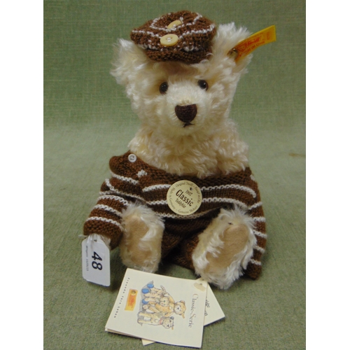 48 - Steiff classic series teddy bear.