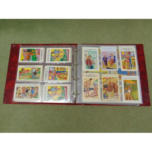 10 - Post card album and contents.