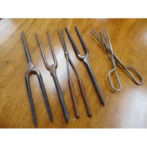 236 - Set of 1920's hair tongs.