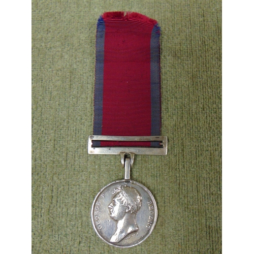 5 - Wellington Waterloo medal June 18th 1815 with ribbon, Awarded to David Jones 23rd Regiment Foot. R.W... 