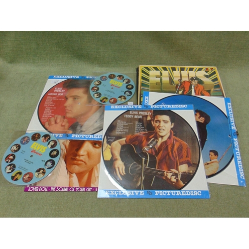 249 - Quantity of Elvis picture discs.