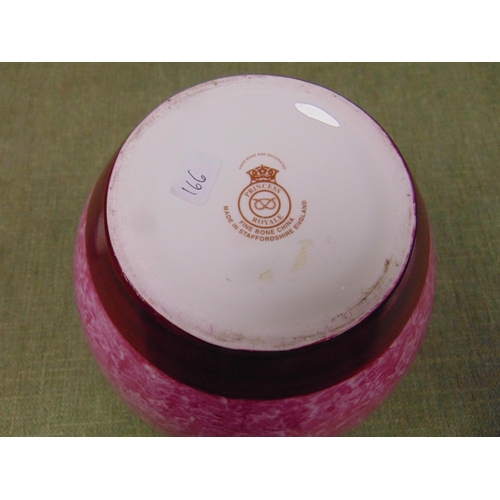 176 - Princess Royale lidded vase, 8