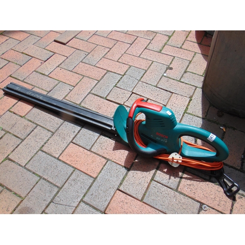 431 - Bosch electric hedge trimmer.