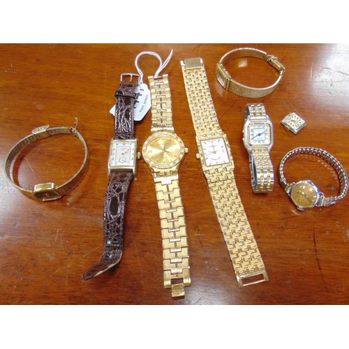 444 - Small collection of wrist watches.