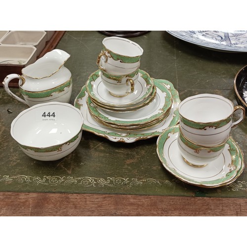 444 - Antique tea set.