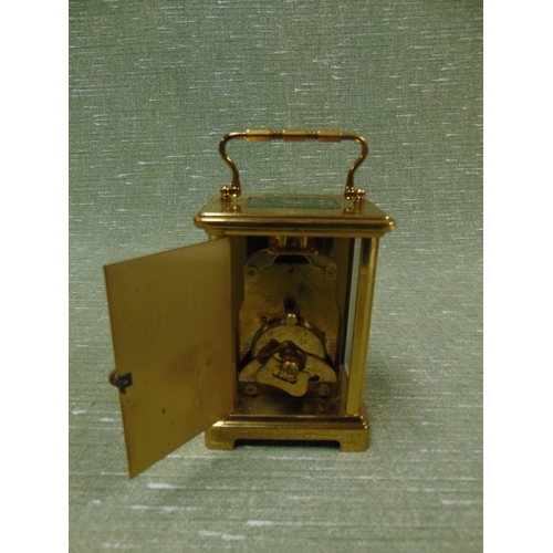 218 - Bayard carriage clock.