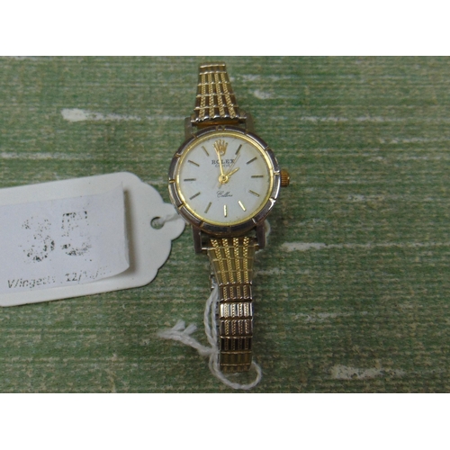 35 - Vintage Rolex ladies Cellini wristwatch.