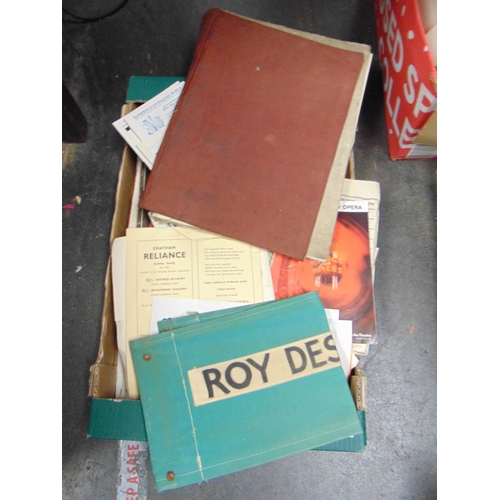 97 - Collection of theatre ephemera.