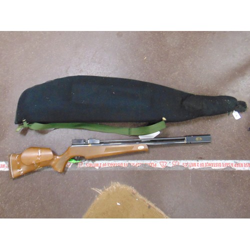 9 - Falcon .22 rifle in slip. Please note:  Purchasers must be over 18 and photographic ID must be produ... 