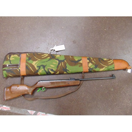 17 - Webley Stingray II .22 air rifle in slip. Please note: Purchasers must be over 18 and photographic I... 