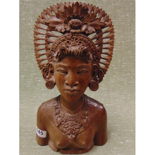 145 - Eastern deity bust, 13