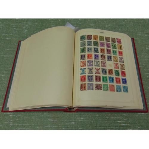 158 - Stamp album and contents.