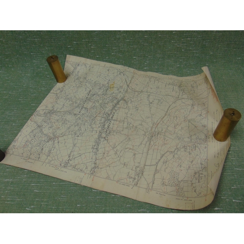 175 - Vintage OS map, Buckley, Mold & Hawarden.