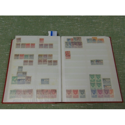 256 - British Commonwealth mint and used QV - QE II collection in large brown stock book, comprising hundr... 