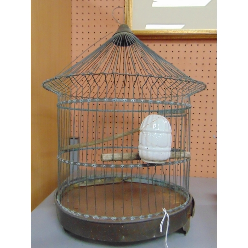 283 - A bird cage.