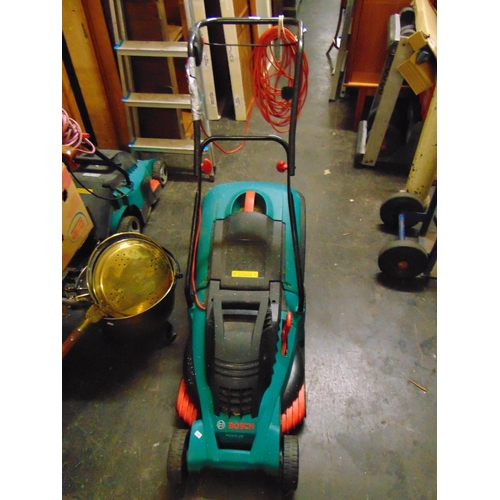 418 - Bosch electric lawnmower.