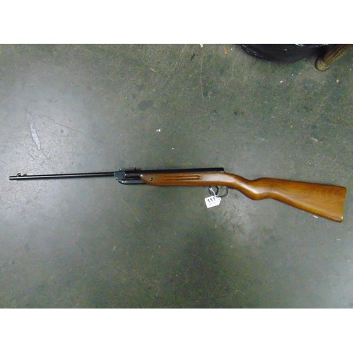 111 - Diana mod 23 .177 rifle. Please note: Purchasers must be over 18 and photographic ID must be produce... 