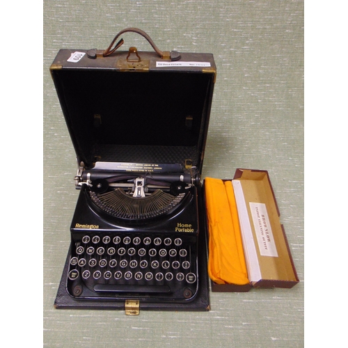 109 - Portable typewriter, etc.