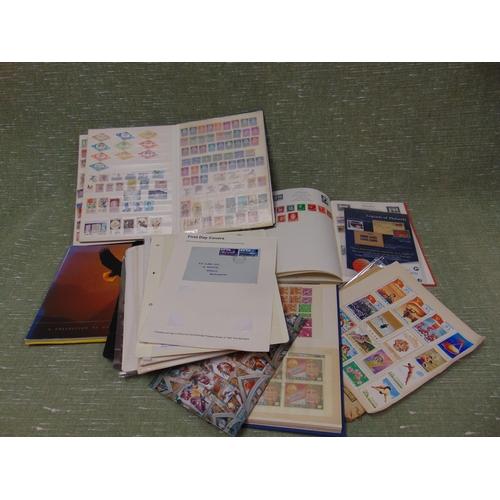 158 - Collection of stamps and stamp albums.