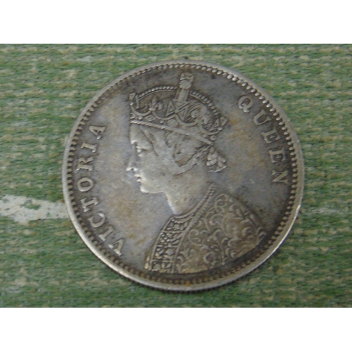 220 - Victoria silver Indian rupee, 1862.