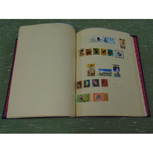 226 - British Commonwealth early QE II mint and used stamps, in blue Zenith album.