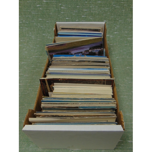 232 - Box of postcards.