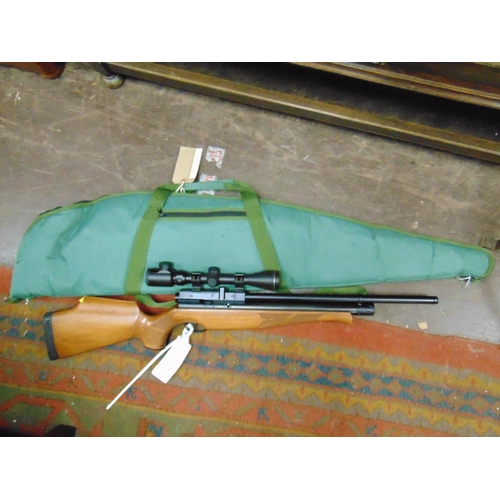 40 - Air Arms  S510 - SL  .22 air rifle with scope in slip. Please note: Purchasers must be over 18 and p... 