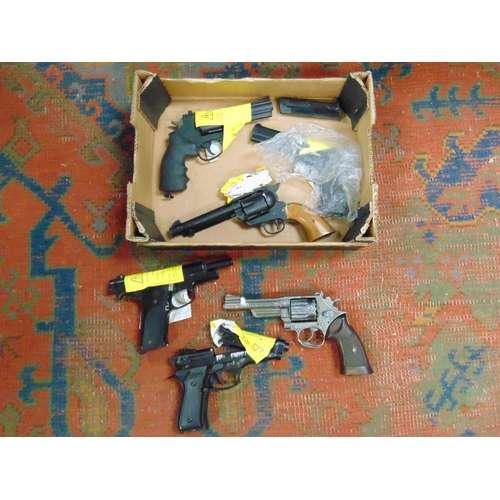 53 - Gas powered hand gun, cap gun, etc. Please note: Purchasers must be over 18 and photographic ID must... 