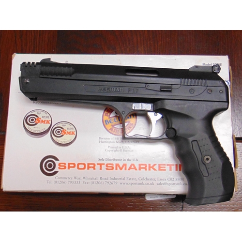 57 - Boxed Beeman 2004E deluxe air pistol. Please note: Purchasers must be over 18 and photographic ID mu... 